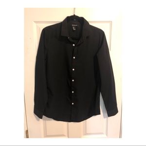 Men’s Black Button Down Shirt